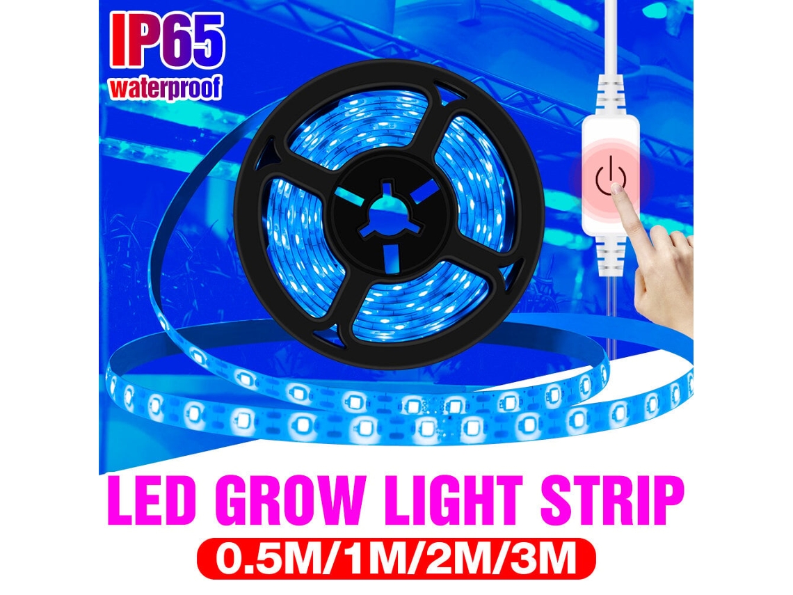 Lámpara Led De 5 V Para Cultivo De Plantas Con Espectro Ultravioleta, 3m