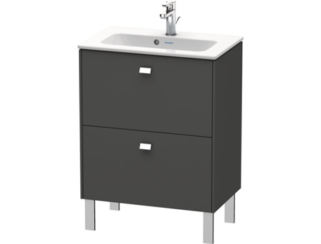 Mueble bajo encimera DURAVIT Brioso Compact 62,0 x 38,9 cm 2 extraíbles incl. hueco para sifón y delantal para lavabo ME by Starck 234263