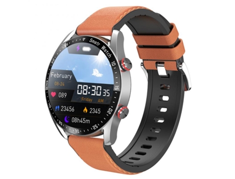 Smartwatch Marrón Hw20 Ecg+Ppg Business Bluetooth Llamadas Frecuencia cardiaca Seguimiento de la Presión Arterial A11