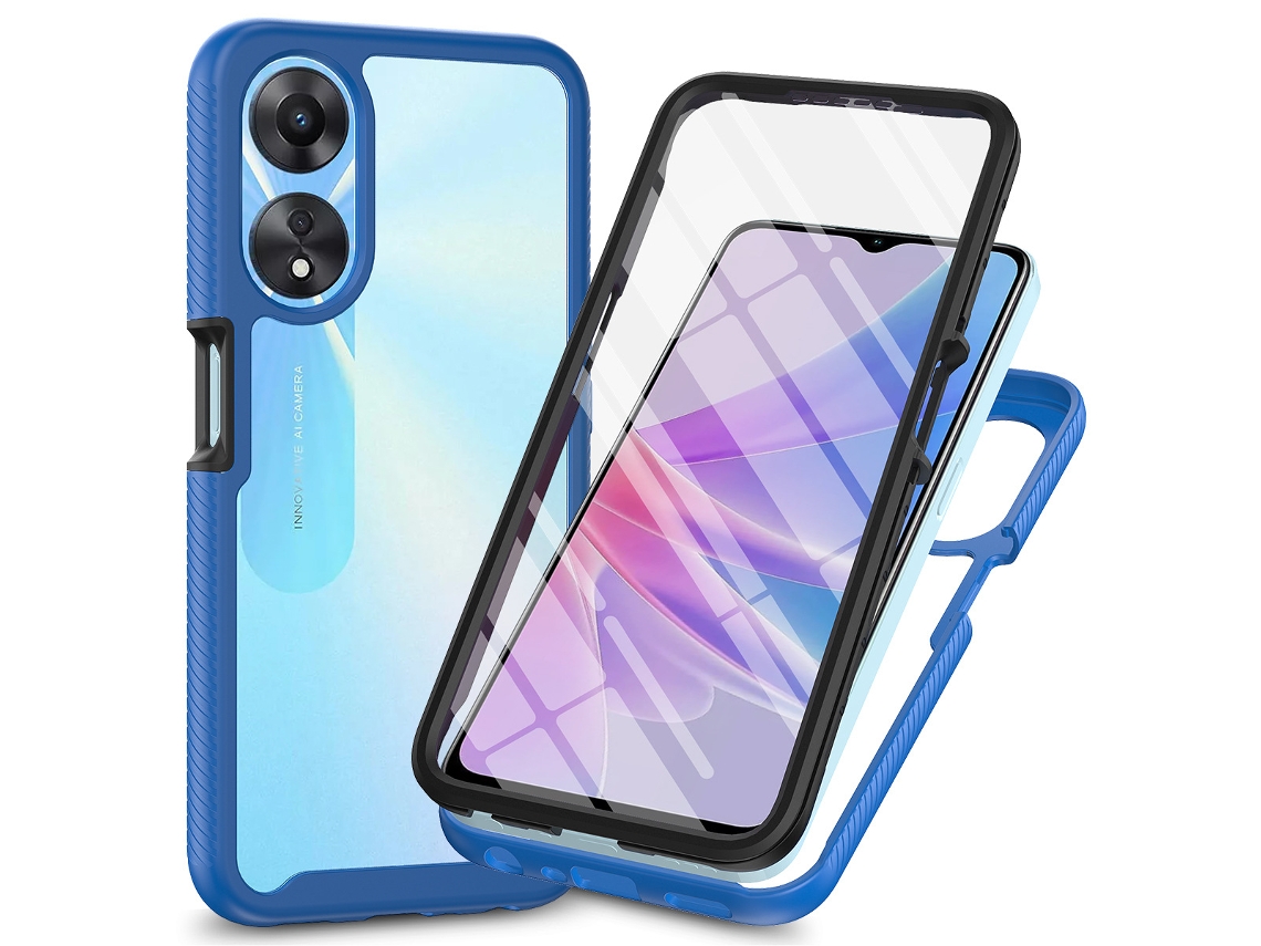 Protetor De Tela Céu Estrelado Com Película Pet Integradaazul Royal - Oppo A95 4g