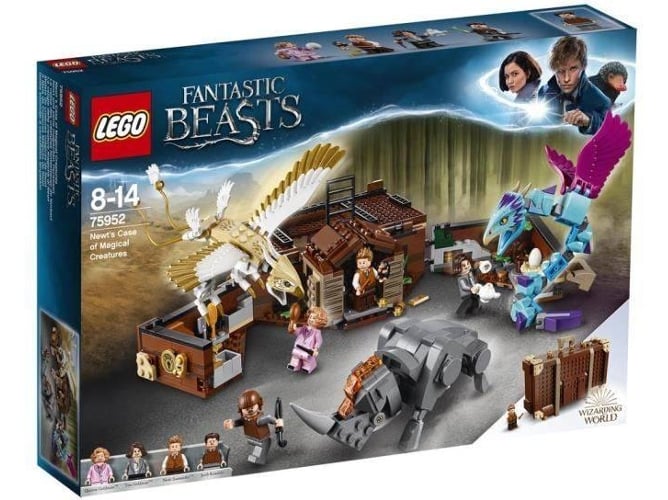 LEGO Harry Potter: Caso de criaturas mágicas de Newt - 75952 (Edad Mínima: 8 - 694 Piezas)