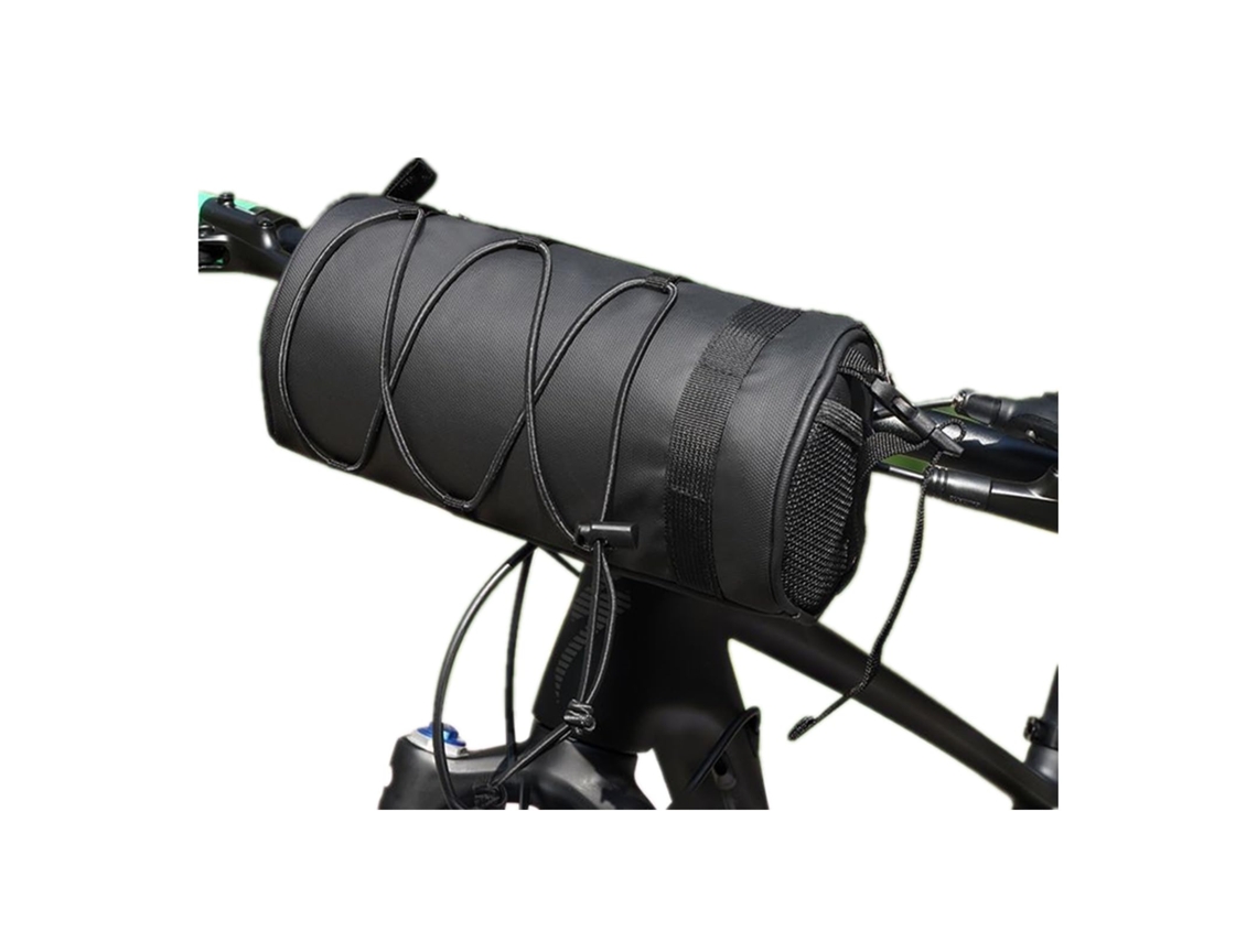 Bolsa Impermeable Para Manillar De Bicicleta, Bolsa Frontal Con Cremallera Impermeable, Correa De Hombro Extraíble Para Ciclismo De Carreter
