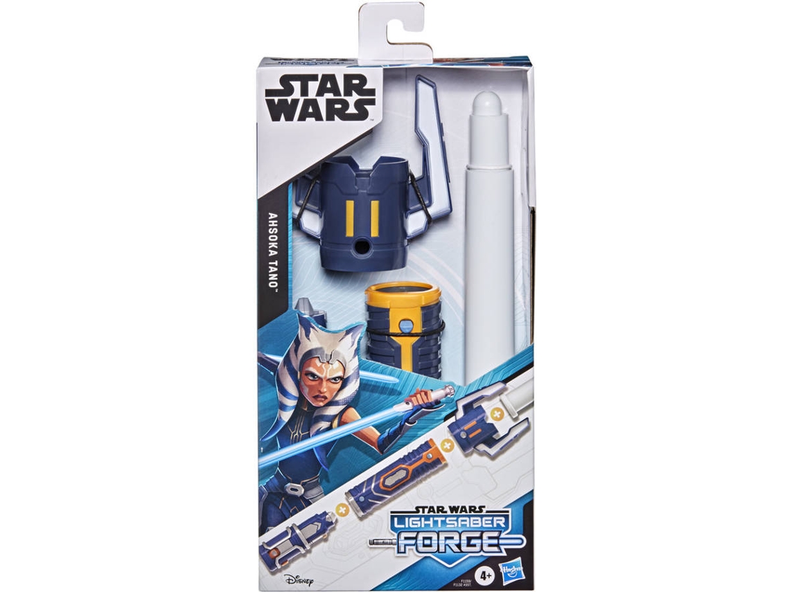 Figura de Acción STAR WARS Sabre de Luz de Ahsoka Tano (Edad Minima: 4 años)