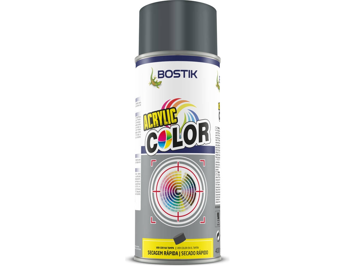 Color 7011 Gris BOSTIK Acrylic Ral Brillante 400 ml