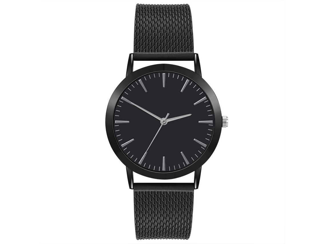 Reloj De Cuarzo Para Hombre Con Correa De Malla, Estilo Casual De Negocios, Regalo Ideal Zlf0708-f