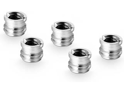 Smallrig 1610 Adaptador de tornillo de 1/4 a 3/8 5 piezas