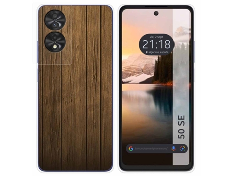Funda Diseño para Tcl 50 Se TUMUNDOSMARTPHONE Multicolor