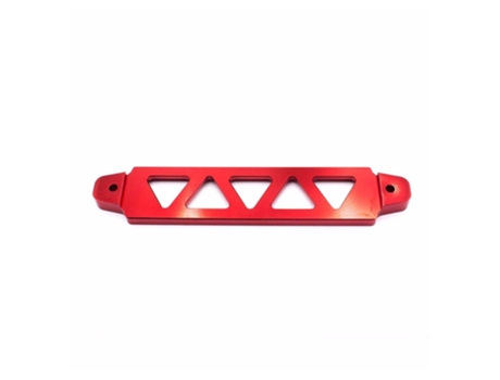 La batería de coche de la aleación de aluminio sujeta el soporte de sujeción de la batería del soporte[Rojo]