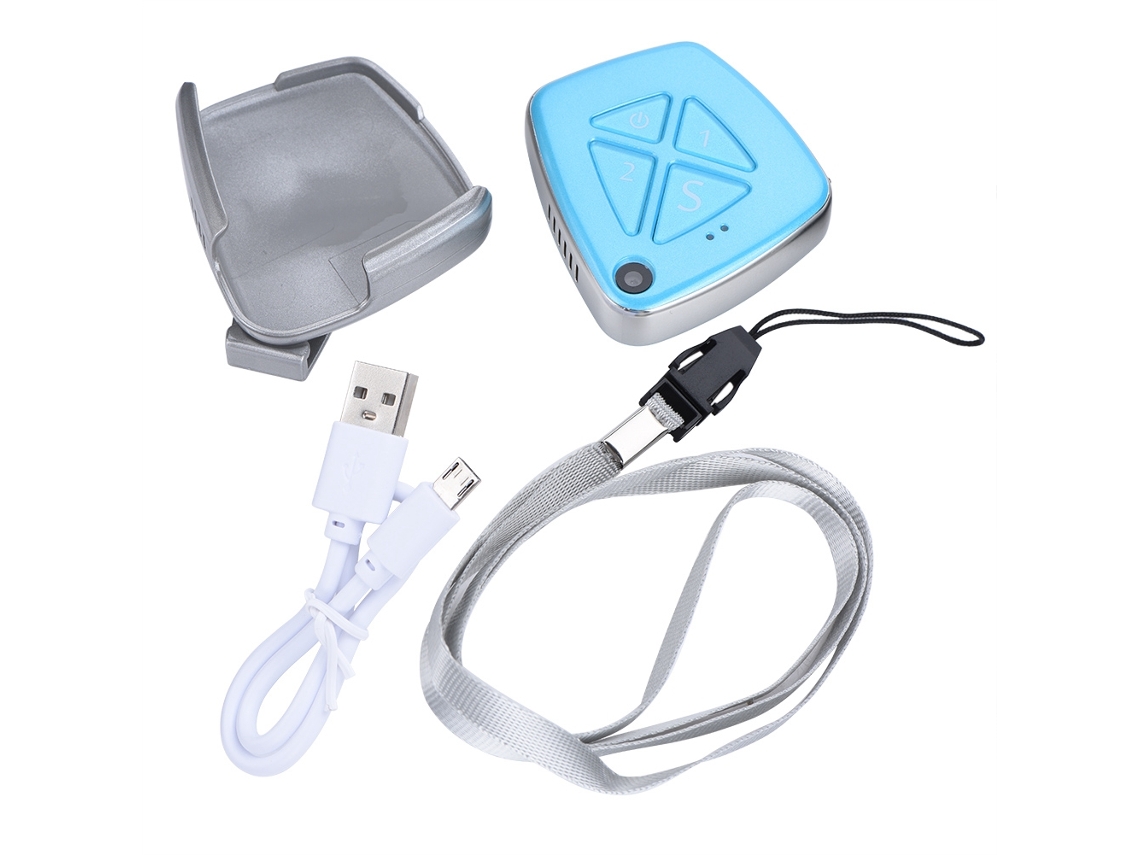Rastreador GPS inteligente con comunicación dual y llamada SOS
