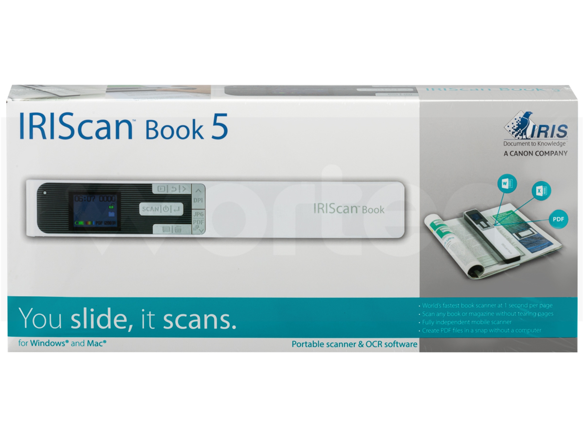 Escáner Portátil IRIScan Book-5 Blanco