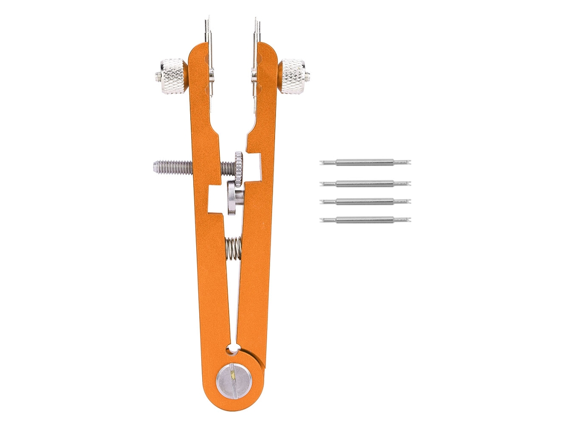 Alicates para correas de reloj de aleación 6825, herramienta para reparación de relojes (naranja)