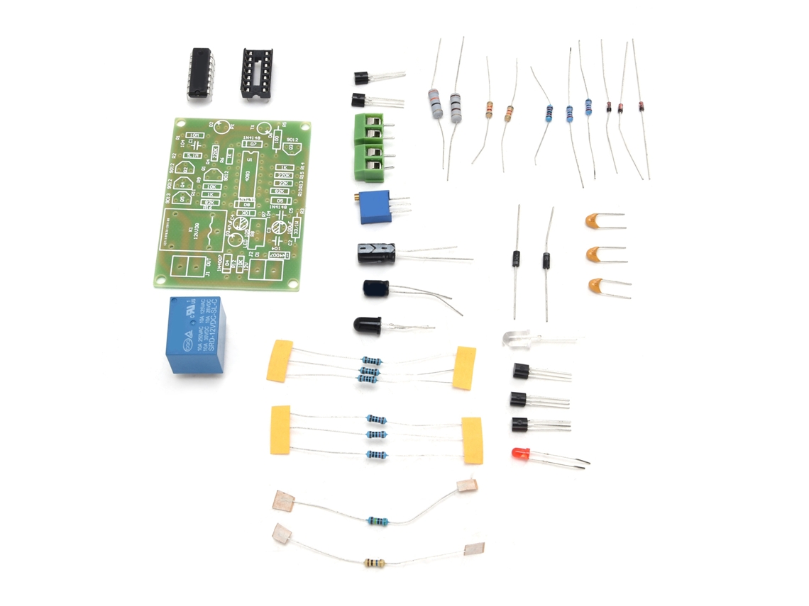 Kit De Bricolaje: Módulo Sensor Infrarrojo, Interruptor De Proximidad, Grifo, Secador De Manos Automático.
