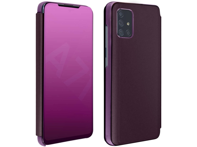 Funda Samsung Galaxy A71 AVIZAR View Violeta