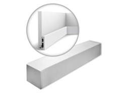 Rodapiés ORAC Decor Axxent Sx157-Ral9003-Box Rodapiés 39 Piezas