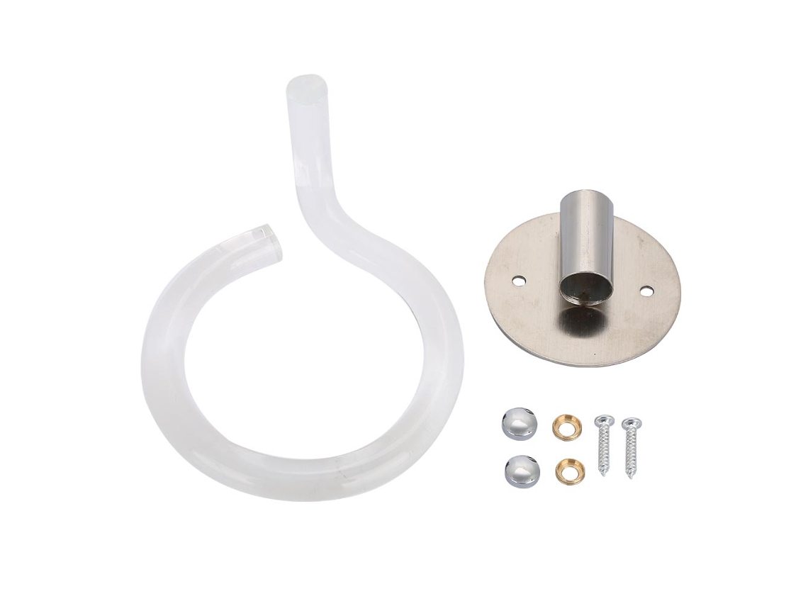 2026 - Soporte ajustable y desmontable de acero inoxidable para secador de pelo, para uso en salones de belleza.