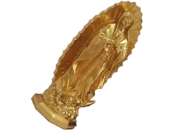 Estatua Decorativa Virgen María Hecha Resina Hogar Oficina Estructura Robusta Diseño Clásico Sencillo Elegante