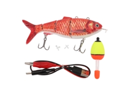 Señuelo De Pesca Eléctrico Robótico Con Luces Led, Carga Usb Y Hélices, Articulado, Para Agua Dulce Bl 2024