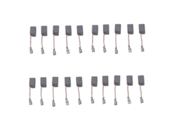 20 Escobillas De Carbón Para Taladros Eléctricos, Amoladoras Angulares, Secadores De Pelo Y Herramientas Eléctricas.