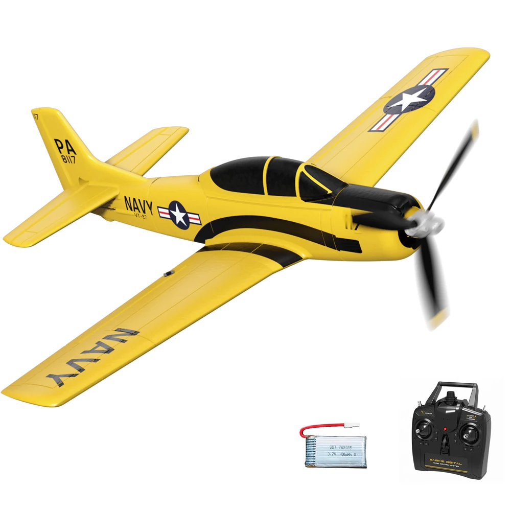 Avión Teledirigido, Equipado Con Sistema De Estabilidad Xpilot, Vuelo Acrobático Con Un Solo Botón.