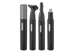 Usb - Recortadora Recargable Por Usb 3 En 1 Cuenta Con Cabezales Reemplazables. Es Ideal Para Recortar Cejas, Vello Nasal Y Barba, Y Es Comp