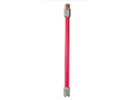 Varita de extensión de liberación rápida Compatible con Dyson V7, V8, V10, V11, V15, accesorio de tubo de aspiradora inalámbrico, color rojo