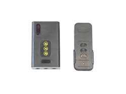 Set receptor + telemando infrarrojo (IR), Negro