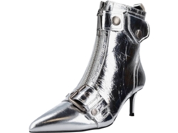 Zapatos de Mujer KURT GEIGER LONDON Hackney Kitten Piel Plateado (38)