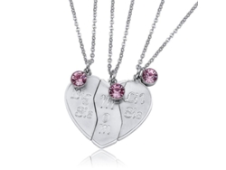 2026-collares De Regalo Para El Día De La Madre Personalizados Collar Madre E Hija De Acero Titaneo Plata