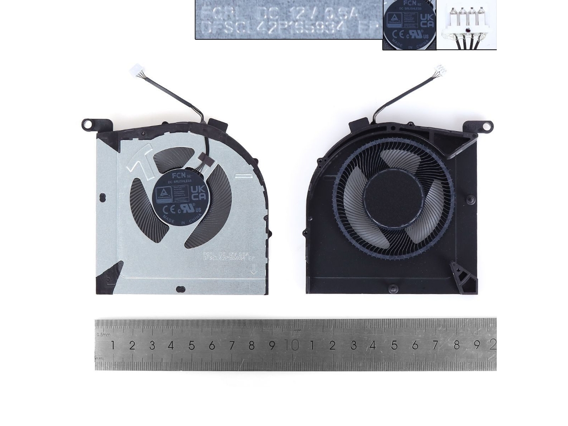 Ventilador De Notebook Geekpro G5000 Irh8 12vcpu,org Lenovo Loq 15irh8 Compativel