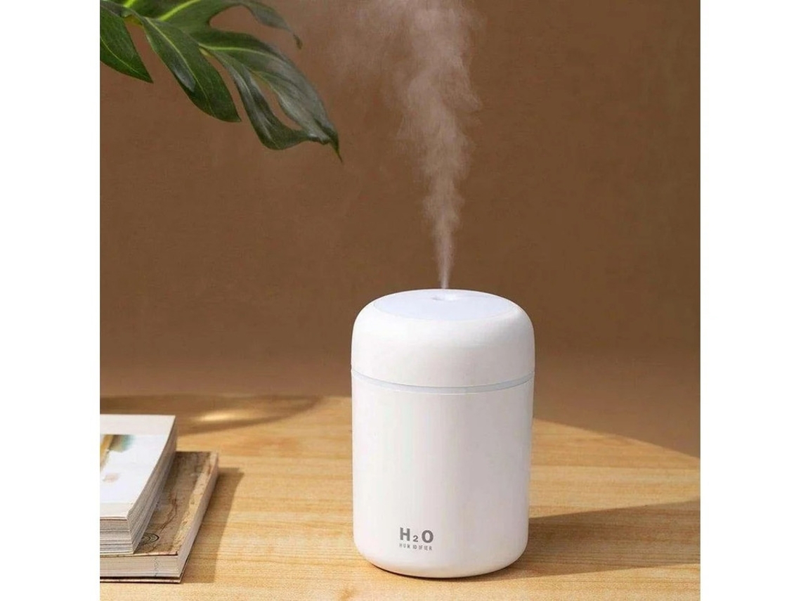 Mini Humidificador Portátil A Usb Niebla Fría 300ml Yizhood Blanco