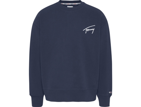 Camiseta TOMMY JEANS Signature Crew Azul (L)