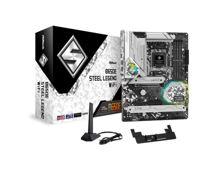 Asrock B650E Steel Legend Wifi - Placa Base Amd B650E Socket Am5 Atx - 4X Ddr5 - M.2 Pcie 5.0 - Usb 3.1 - Pci-Express 5.0 16X - Lan ASROCK