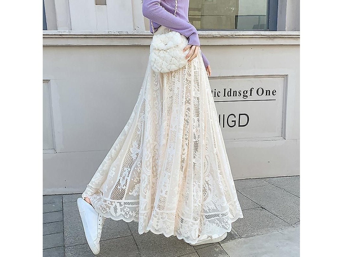 Braguitas de falda ancha para mujer, estilo coreano, informales y elegantes, talla única, ideales para primavera, verano y otoño. Combinan con todo.