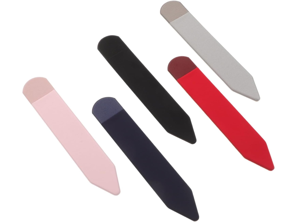 Juego de 5 estuches protectores para lápices táctiles y plumas estilográficas, estuche blando para pluma ejecutiva, compacto.