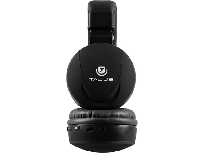 Auriculares Bluetooth TALIUS HPH-5006BT (On Ear - Micrófono - Negro)