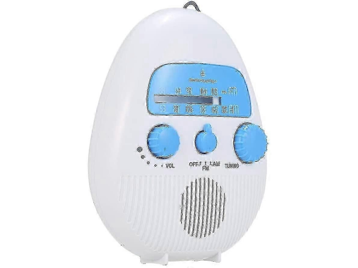Radio portátil GOKOCO con 2 pilas AA y auriculares.