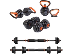 Juego de Mancuernas FITNESS TECH 6 en 1 20kg