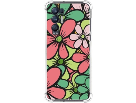 Carcasa Oppo Find X3 Neo 5G TUMUNDOSMARTPHONE Dibujos Antigolpes Flores 02 Multicolor