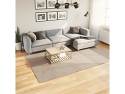 Alfombra De Pelo Corto Suave Lavable Huarte Arena 200x280 Cm
