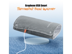 Gris ipree Almohadilla Térmica 30x50cm Termostato Grafeno Calentador Manos Invierno Oficina Bolsa Corporal