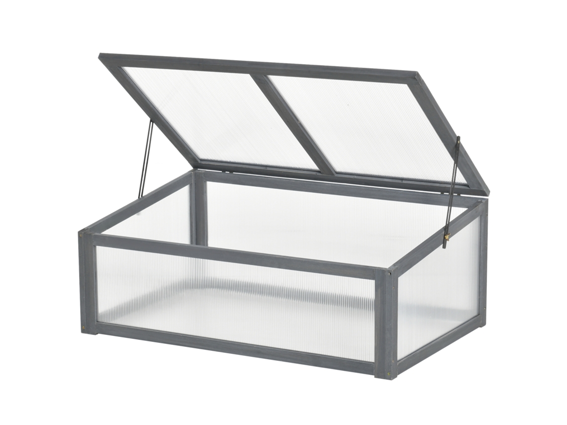 Horno De Leña Frío 100x65x40cm Gris Uv