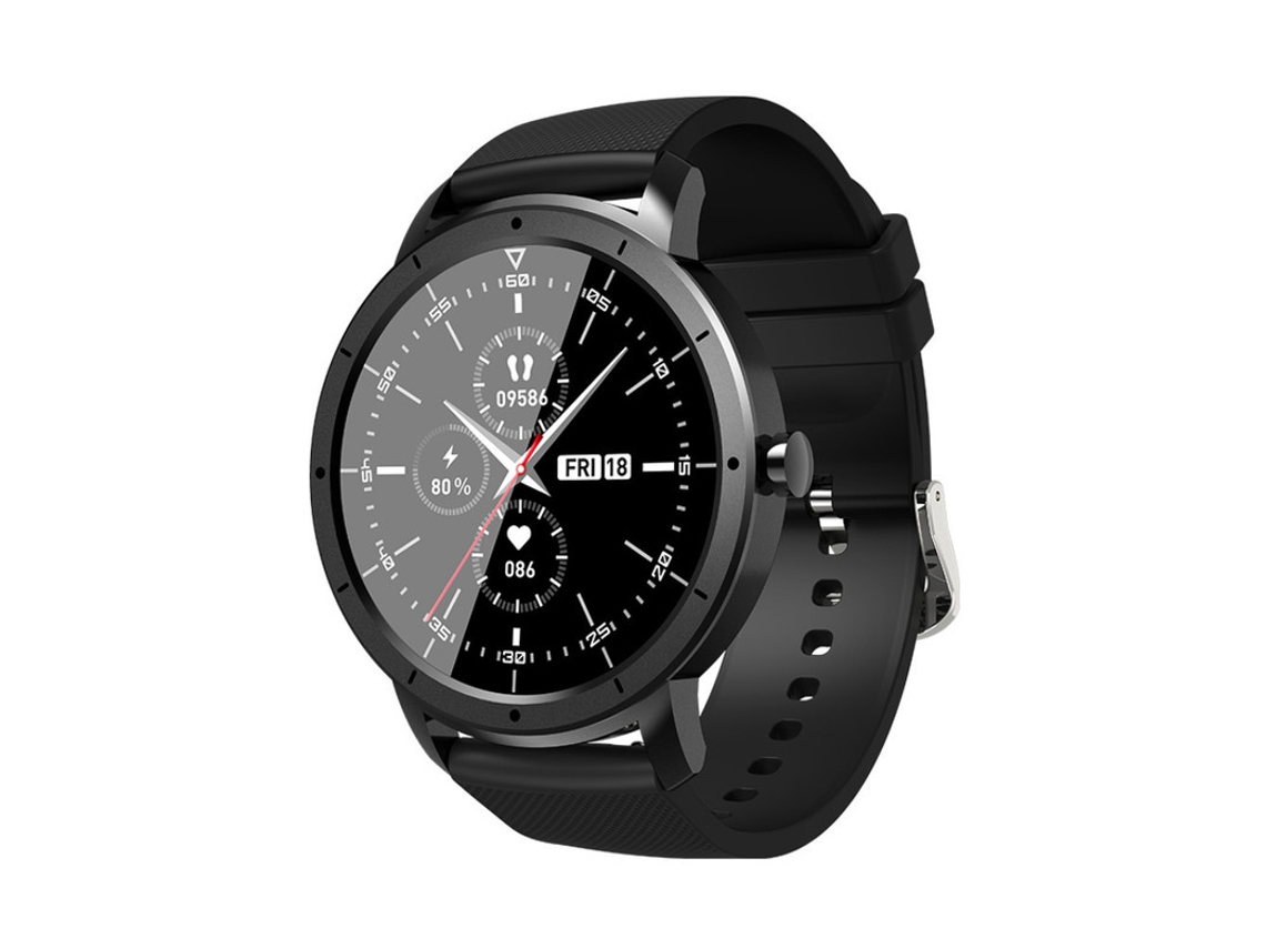 Relojes inteligentes, rastreador de actividad física resistente al agua IP68, color negro Yizhood