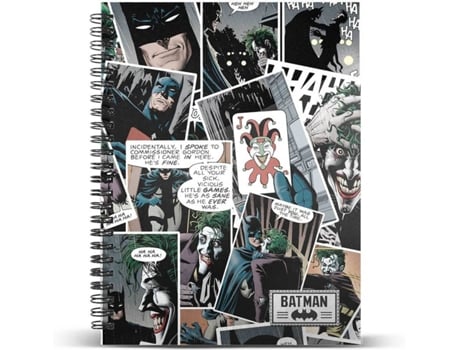 Cuaderno JOKER Comic (A5 - Cuadriculado)