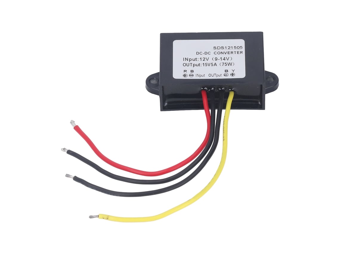Yncm2026-módulo Elevador Dc A Dc Impermeable Ip67 Conversor Step Up Entrada 9‑14v Salida 15v