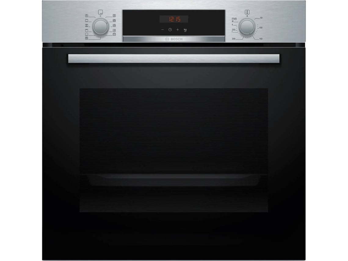 Horno BOSCH Multifunción HBA574ES3 (71 L - 59,4 cm - Hidro + Pirolítico - Inox)