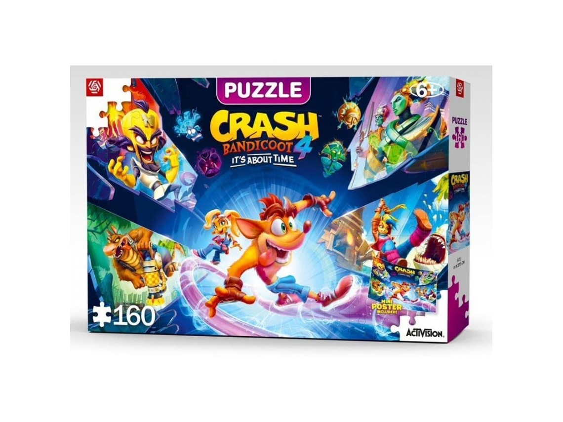 Puzzle GOOD LOOT Kids: Crash Bandicoot 4: It'S About Time (Edad Mínima Recomendada: 7 años - 160 Piezas)