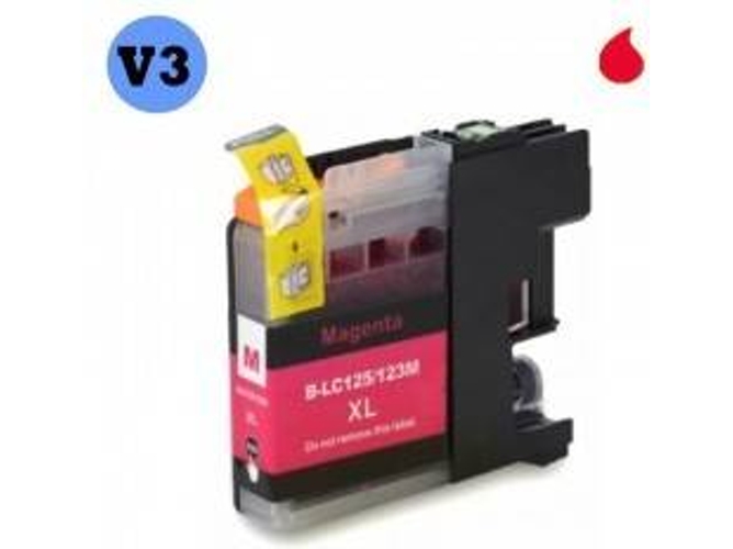 Cartucho de tinta BROTHER IBR-123M Magenta