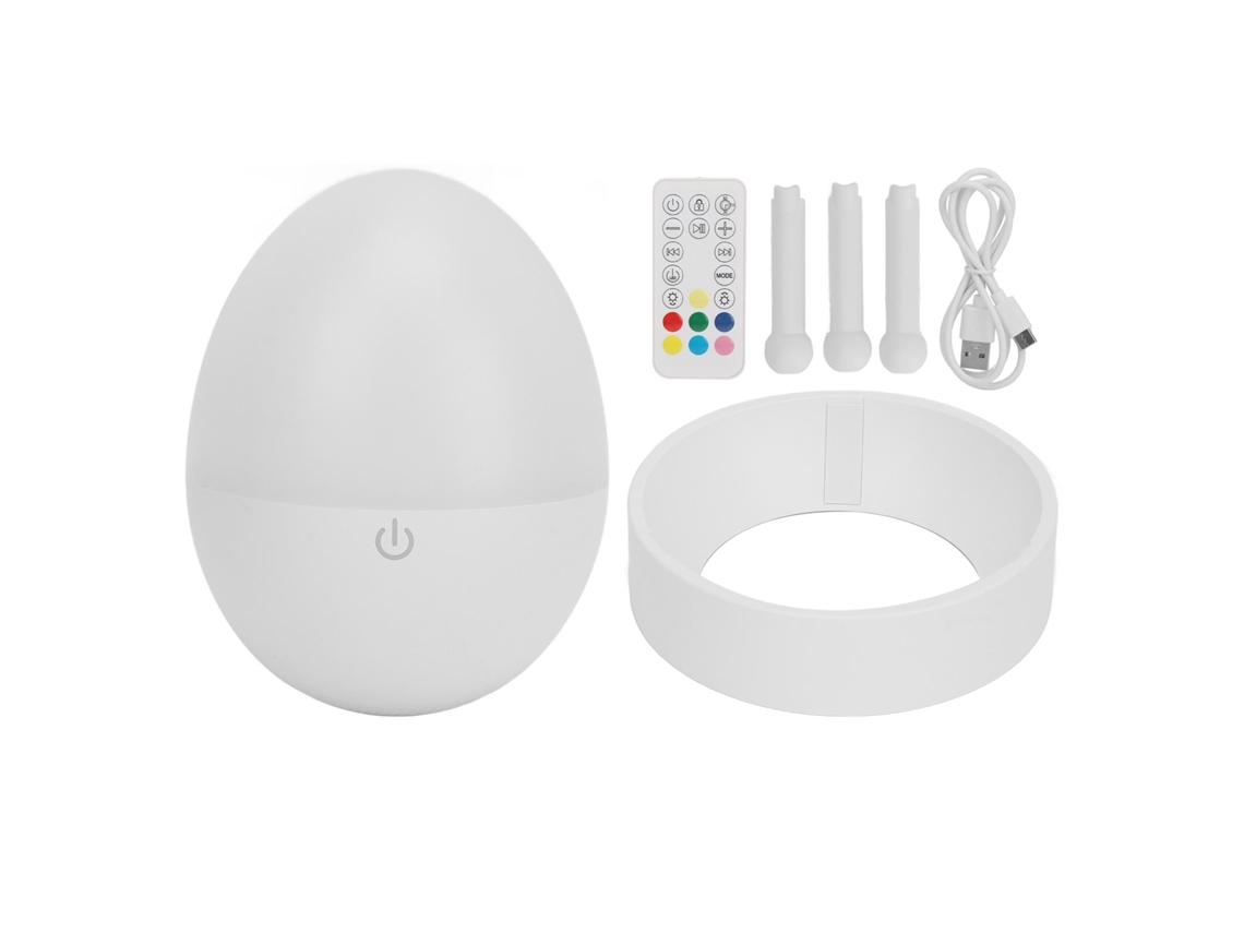 Máquina de ruido blanco para dormir con control remoto, iluminación colorida inteligente, recargable, temporizador de apagado automático, 20 sonidos de ruido blanco