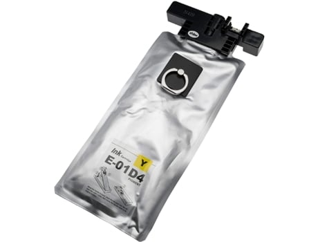 Cartucho de Tinta Compatible EPSON T01D4 - T01C4 Amarillo Tinta Pigmentada (C13T01D400 - (C13T01C400)