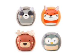 Doodballs Juego de 4 Doudous LITTLE BIG FRIENDS El Bosque 304454